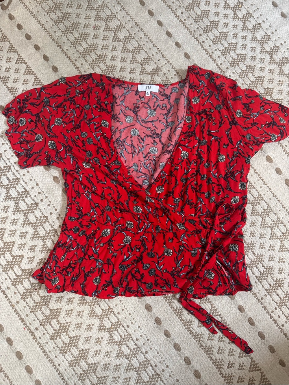 NSR Wrap Top (size L)